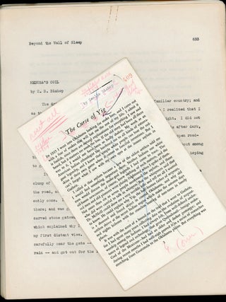 Tear Sheets for THE CURSE OF YIG (1953)
