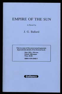 #103931) EMPIRE OF THE SUN. Ballard