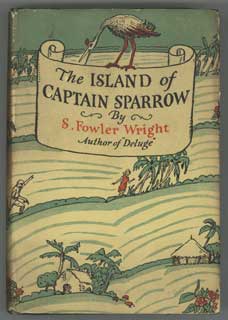 #104434) THE ISLAND OF CAPTAIN SPARROW. Wright, Fowler