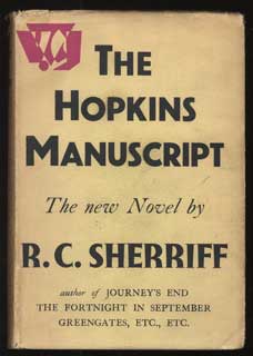 (#105265) THE HOPKINS MANUSCRIPT. Sherriff.