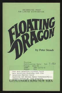 #106294) FLOATING DRAGON. Peter Straub