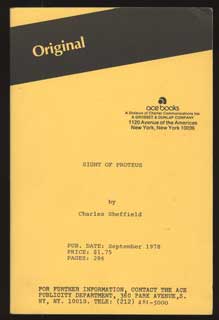 (#106302) SIGHT OF PROTEUS. Charles Sheffield.