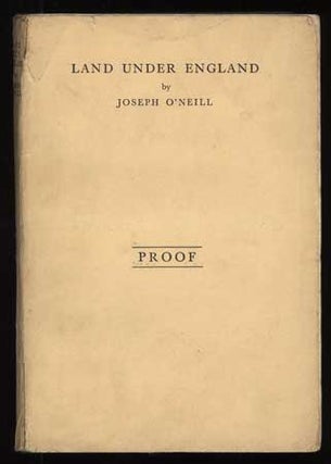 #107842) LAND UNDER ENGLAND ... With a Foreword by A. E. Joseph O'Neill