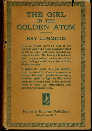 #108321) THE GIRL IN THE GOLDEN ATOM. Ra Cummings