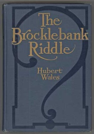 #109329) THE BROCKLEBANK RIDDLE. Hubert Wales, William Charter Piggott