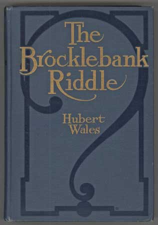 (#109329) THE BROCKLEBANK RIDDLE. Hubert Wales, William Charter Piggott.