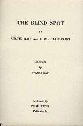 #109801) THE BLIND SPOT. Austin and Hall, Flint