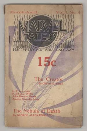 #110300) MARVEL TALES. March - April 1935 ., William L. Crawford, number 4 volume 1