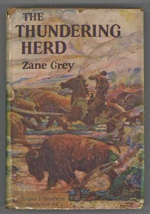 #111430) THE THUNDERING HERD. Zane Grey