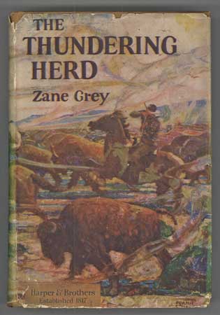 (#111430) THE THUNDERING HERD. Zane Grey.