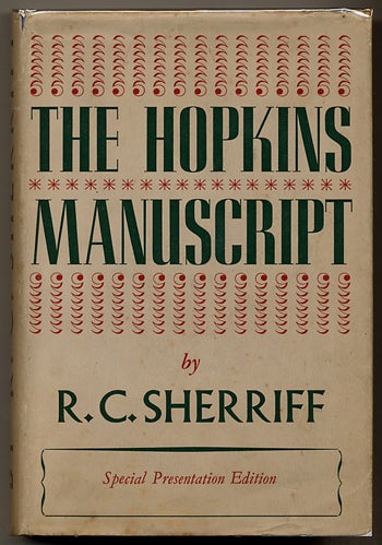 (#111945) THE HOPKINS MANUSCRIPT. Sherriff.
