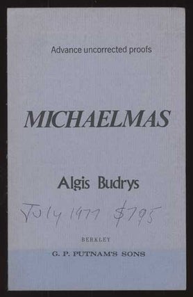 #112252) MICHAELMAS. Algis Budrys