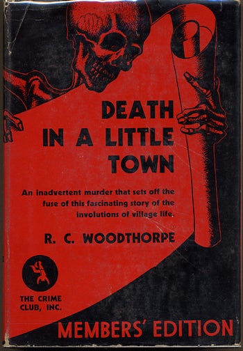 (#126789) DEATH IN A LITTLE TOWN. Woodthorpe, C.