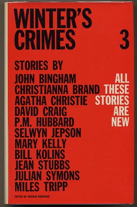 #127490) WINTER'S CRIMES 3. George Hardinge