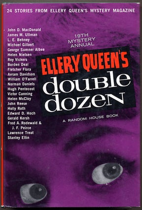 #128046) ELLERY QUEEN'S DOUBLE DOZEN: 24 STORIES FROM ELLERY QUEEN'S MYSTERY MAGAZINE. Frederic...