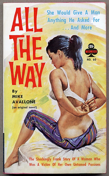 (#128056) ALL THE WAY. Michael Avallone.