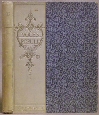 #128245) VOCES POPULI [REPRINTED FROM "PUNCH"] ... SECOND SERIES. F. Anstey, Thomas Anstey Guthrie