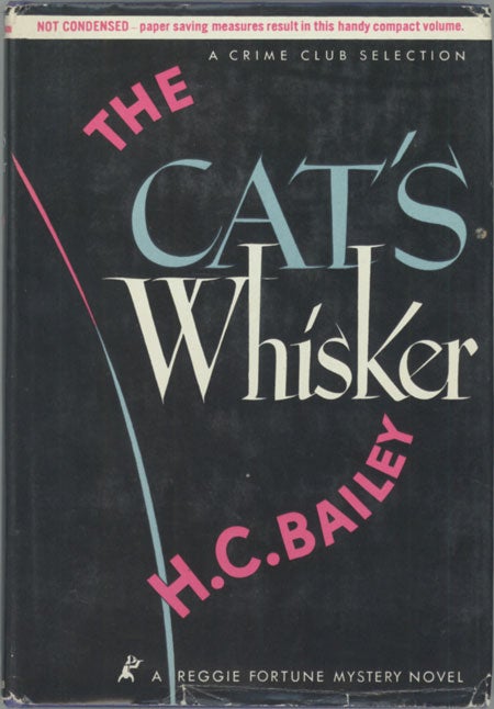 (#128759) THE CAT'S WHISKER. Bailey.