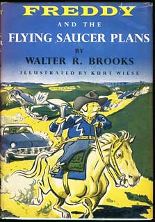 (#12962) FREDDY AND THE FLYING SAUCER PLANS. Walter Brooks.