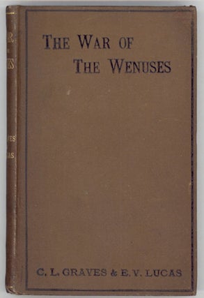#130723) THE WAR OF THE WENUSES. Translated from the Artesian of H. G. Pozzuoli. Graves, Lucas