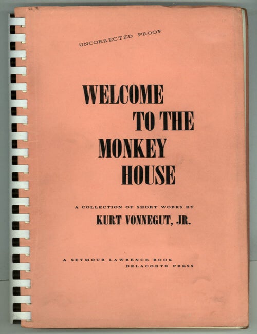 WELCOME TO THE MONKEY HOUSE: A COLLECTION OF SHORT WORKS | Kurt ...