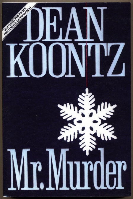 (#132296) MR. MURDER. Dean Koontz.
