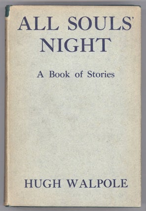 ALL SOULS' NIGHT: A BOOK OF STORIES.