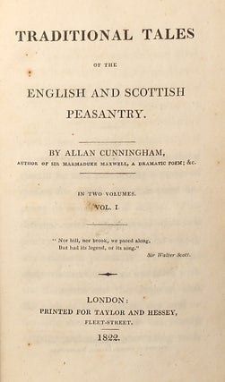 TRADITIONAL TALES OF THE ENGLISH AND SCOTTISH PEASANTRY ...