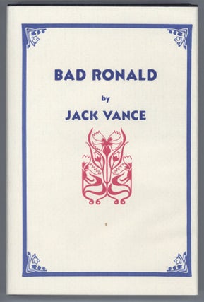 #138887) BAD RONALD. John Holbrook Vance