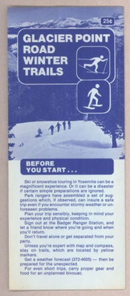 #138950) Glacier Point road winter trails ... [caption title]. YOSEMITE NATURAL HISTORY...