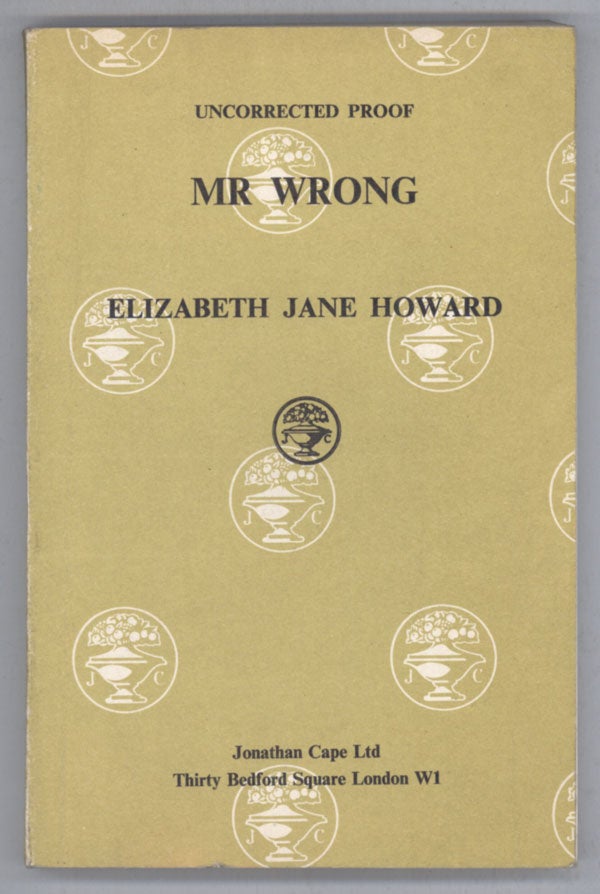 (#139415) MR WRONG. Elizabeth Jane Howard.
