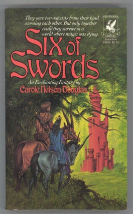 #139672) SIX OF SWORDS. Carole Nelson Douglas
