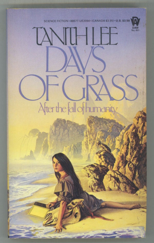 (#139697) DAYS OF GRASS. Tanith Lee.