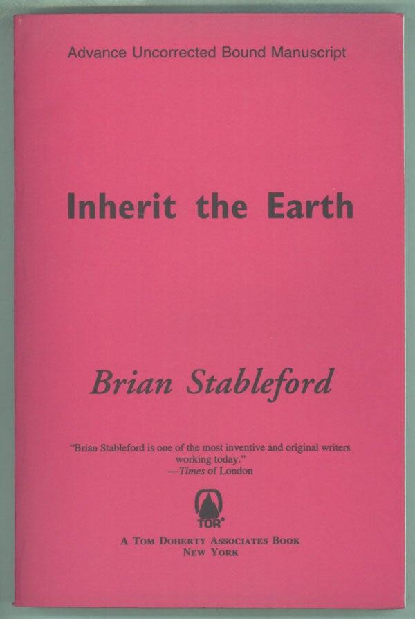 (#139978) INHERIT THE EARTH. Brian M. Stableford.