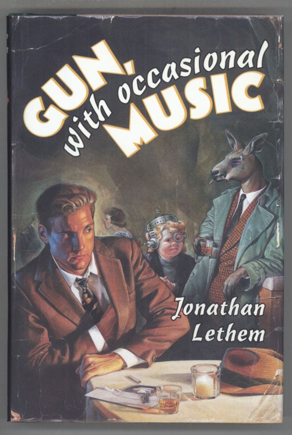 (#139981) GUN, WITH OCCASIONAL MUSIC. Jonathan Lethem.