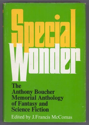 #140228) SPECIAL WONDER: THE ANTHONY BOUCHER MEMORIAL ANTHOLOGY OF FANTASY AND SCIENCE FICTION....