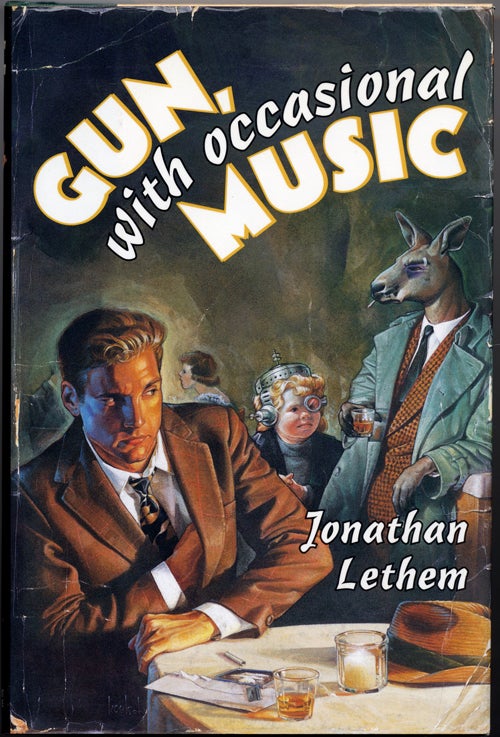 (#140559) GUN, WITH OCCASIONAL MUSIC. Jonathan Lethem.