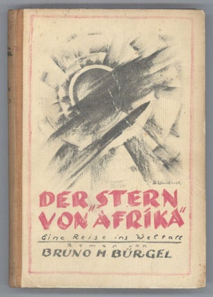 #140754) DER "STERN VON AFRIKA." EINE REISE INS WELTALL. ROMAN. Bruno Bürgel