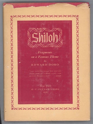 #142131) SHILOH: FRAGMENTS ON A FAMOUS THEME. Edward Doro