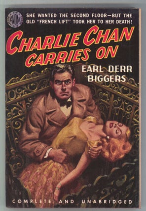 #142330) CHARLIE CHAN CARRIES ON. Earl Derr Biggers