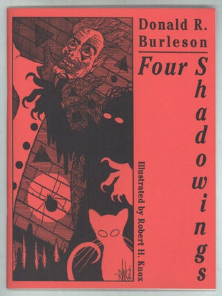 #142820) FOUR SHADOWINGS. Donald R. Burleson