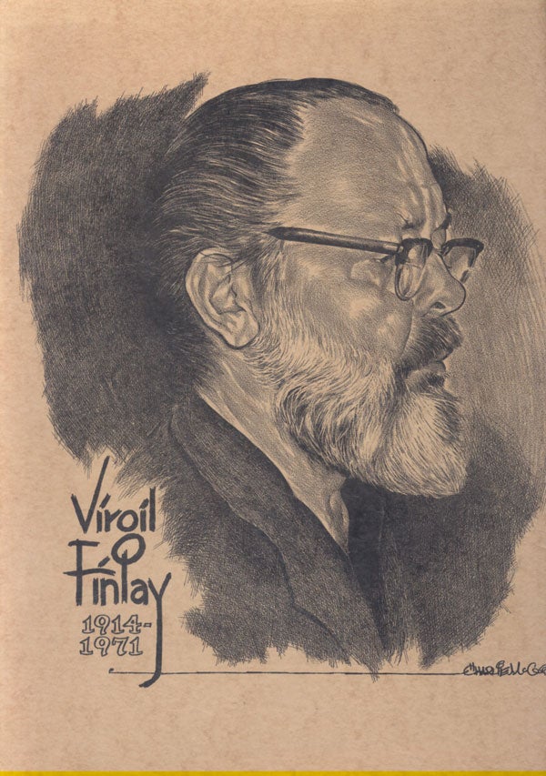 (#143166) VIRGIL FINLAY: A PORTFOLIO OF HIS UNPUBLISHED ILLUSTRATIONS ... [caption title]. Virgil Finlay.