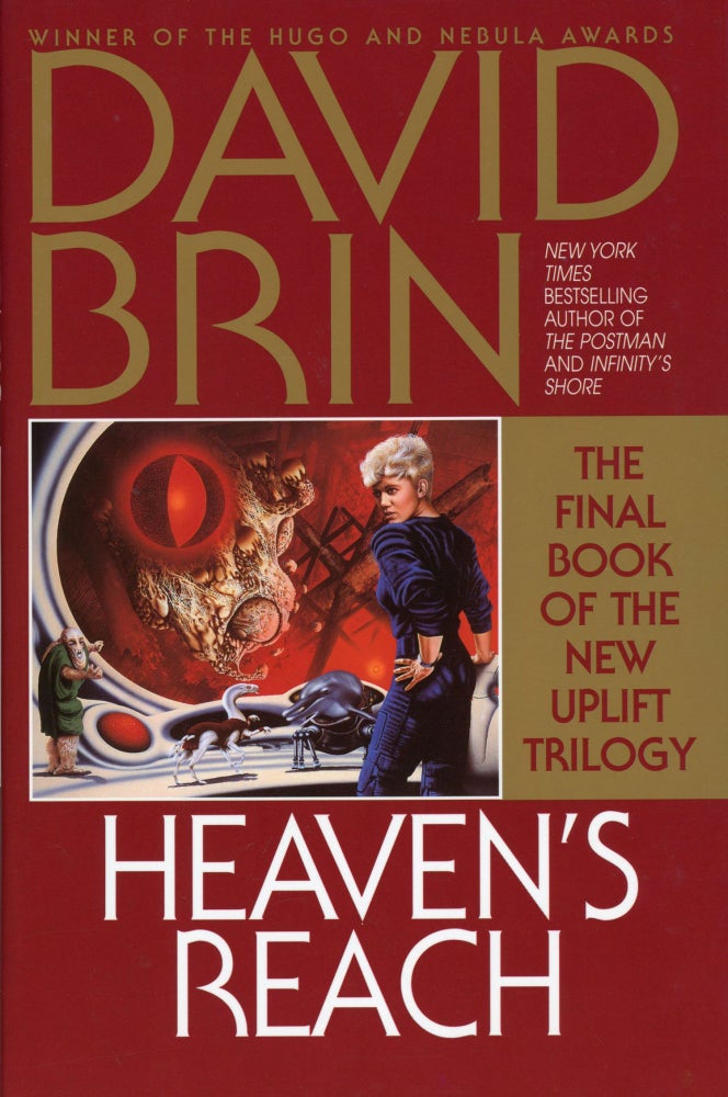 (#145075) HEAVEN'S REACH. David Brin.