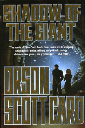 #145295) SHADOW OF THE GIANT. Orson Scott Card