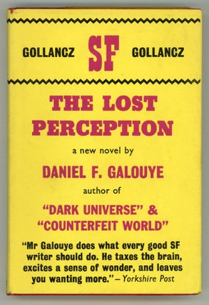 #146492) THE LOST PERCEPTION. Daniel Galouye