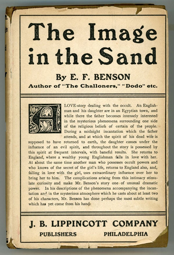 (#146507) THE IMAGE IN THE SAND. Benson.