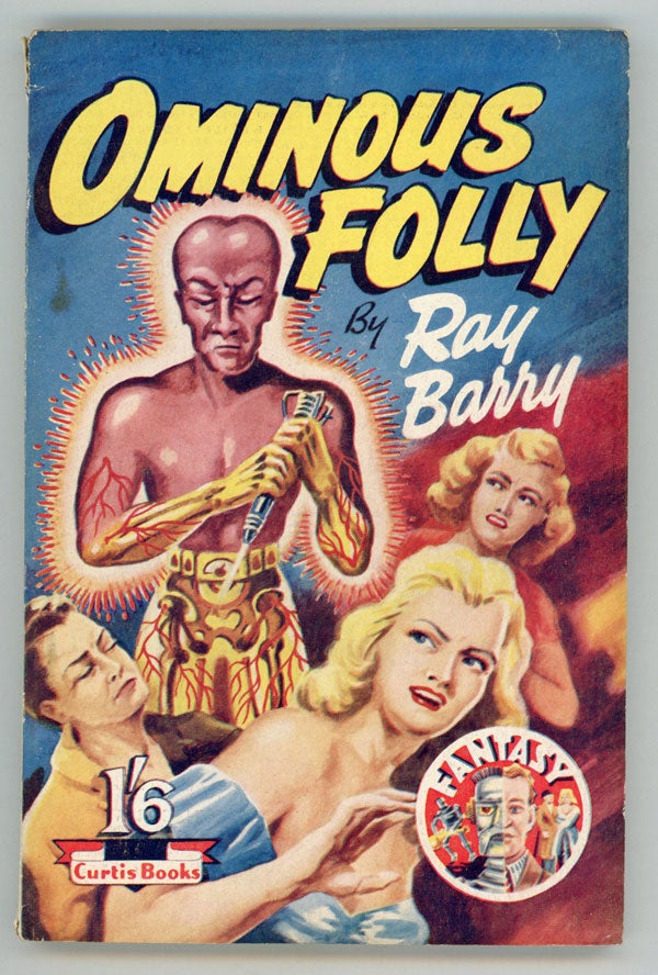 (#146935) OMINOUS FOLLY by Ray Barry [pseudonym]. Ray Barry, Dennis Talbot Hughes.