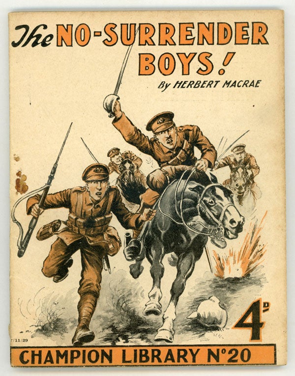 (#146980) "The No-Surrender Boys!" in CHAMPION LIBRARY. Herbert CHAMPION LIBRARY. Macrae.