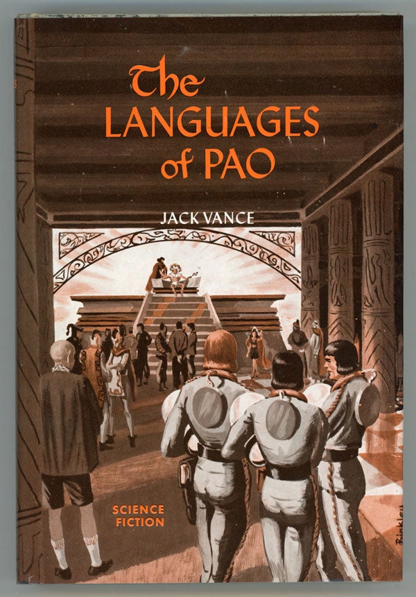 (#147026) THE LANGUAGES OF PAO. John Holbrook Vance, "Jack Vance."