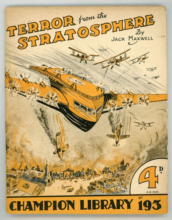 (#147875) "Terror from the Stratosphere" in CHAMPION LIBRARY. Jack CHAMPION LIBRARY. Maxwell.